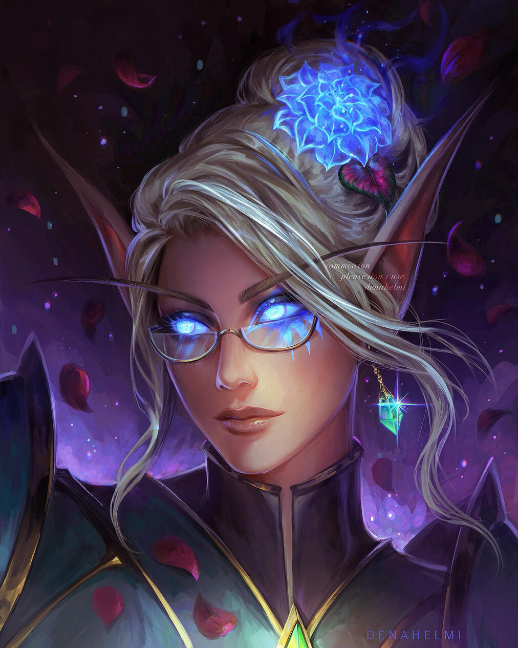Denahelmi ☾₊ ⊹ Digital art \ commissions